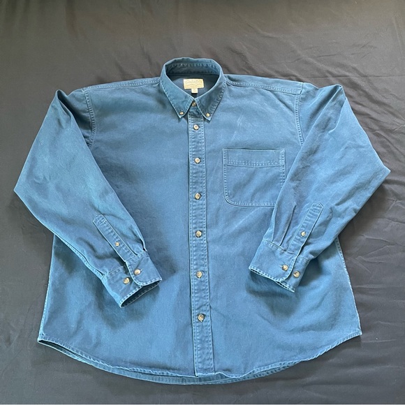 Cabela's Other - Cabelas Blue Button up over-shirt size: XL